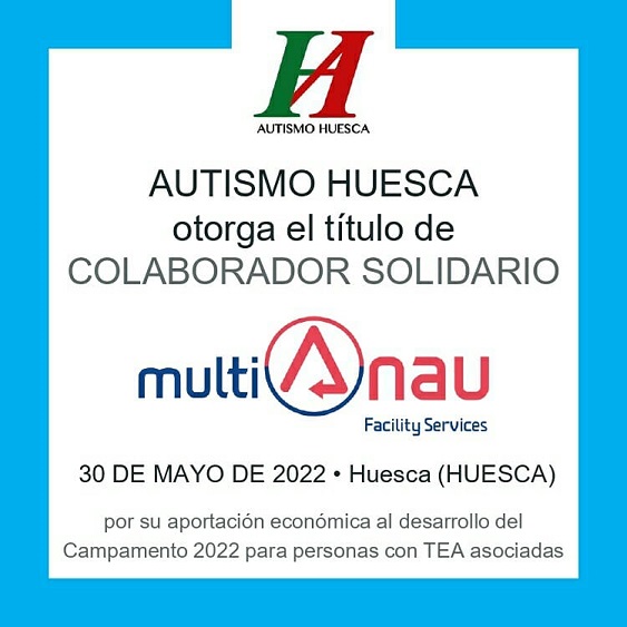 título autismo huesca