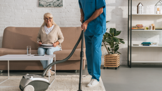 Protocolo de limpieza en residencias de ancianos